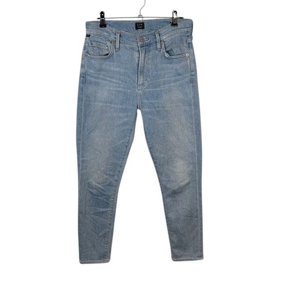 Citizens of Humanity Rocket Crop High Rise Skinny Jeans Light Wash Size 27 - Picture 2 of 16
